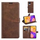 For OPPO Realme 8 / Realme 8 Pro Retro Calf Pattern Buckle Horizontal Flip Leather Case with Holder & Card Slots & Wallet(Dark Brown) - 1