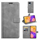 For OPPO Realme 8 / Realme 8 Pro Retro Calf Pattern Buckle Horizontal Flip Leather Case with Holder & Card Slots & Wallet(Grey) - 1