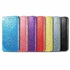 For Samsung Galaxy A32 4G Blooming Mandala Embossed Pattern Magnetic Horizontal Flip Leather Case with Holder & Card Slots & Wallet(Blue) - 8
