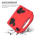 For iPad Pro 11 2022 / 2021 Children EVA Shockproof Tablet Case with Thumb Bracket(Red) - 4