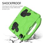 For iPad Pro 11 2022 / 2021 Children EVA Shockproof Tablet Case with Thumb Bracket(Green) - 4