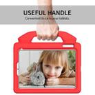 For iPad mini 6 EVA Material Children Flat Anti Falling Cover Protective Shell with Thumb Bracket(Red) - 3