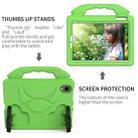 For iPad mini 6 EVA Material Children Flat Anti Falling Cover Protective Shell with Thumb Bracket(Green) - 2