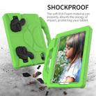 For iPad mini 6 EVA Material Children Flat Anti Falling Cover Protective Shell with Thumb Bracket(Green) - 4