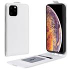 For iPhone 11 Pro Max Crazy Horse Vertical Flip Leather Protective Case  (white) - 1