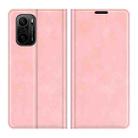 For Xiaomi Redmi K40 Pro / K40 / Poco F3 / Mi 11i Retro-skin Business Magnetic Suction Leather Case with Holder & Card Slots & Wallet(Pink) - 2