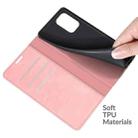 For Xiaomi Redmi K40 Pro / K40 / Poco F3 / Mi 11i Retro-skin Business Magnetic Suction Leather Case with Holder & Card Slots & Wallet(Pink) - 6