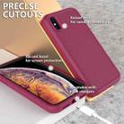 For iPhone XR Solid Color PC + Silicone Shockproof Skid-proof Dust-proof Case(Black) - 6