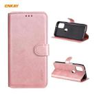 For Motorola Moto G Stylus 2021 ENKAY Hat-Prince Horizontal Flip PU Leather Case with Holder & Card Slots & Wallet(Pink) - 1