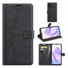 For Blackview A70 Retro Calf Pattern Buckle Horizontal Flip Leather Case with Holder & Card Slots & Wallet(Black) - 1