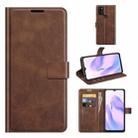 For Blackview A70 Retro Calf Pattern Buckle Horizontal Flip Leather Case with Holder & Card Slots & Wallet(Dark Brown) - 1