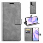 For Blackview A70 Retro Calf Pattern Buckle Horizontal Flip Leather Case with Holder & Card Slots & Wallet(Grey) - 1