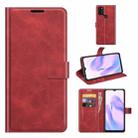 For Blackview A70 Retro Calf Pattern Buckle Horizontal Flip Leather Case with Holder & Card Slots & Wallet(Red) - 1