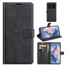 For Xiaomi Mi 11 Ultra Retro Calf Pattern Buckle Horizontal Flip Leather Case with Holder & Card Slots & Wallet(Black) - 1