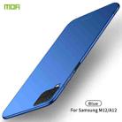 For Samsung Galaxy M12/A12 MOFI Frosted PC Ultra-thin Hard Case(Blue) - 1