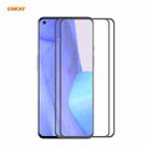 For OnePlus 9 2 PCS ENKAY Hat-Prince Anti-drop Full Glue Tempered Glass Full Screen Film Anti-fall Protector - 1