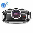 JEDX-V9 Motorcycle Helmet Bluetooth Headset Bluetooth 5.0 Interphone FM Radio Automatic Answering - 1