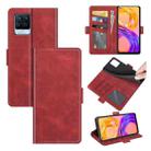 For OPPO Realme 8 / Realme 8 Pro Dual-side Magnetic Buckle Horizontal Flip Leather Case with Holder & Card Slots & Wallet(Red) - 1