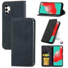 For Samsung Galaxy A32 4G Retro Skin Feel Business Magnetic Horizontal Flip Leather Case With Holder & Card Slots & Wallet & Photo Frame(Black) - 1