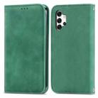 For Samsung Galaxy A32 4G Retro Skin Feel Business Magnetic Horizontal Flip Leather Case With Holder & Card Slots & Wallet & Photo Frame(Green) - 2