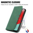 For Samsung Galaxy A32 4G Retro Skin Feel Business Magnetic Horizontal Flip Leather Case With Holder & Card Slots & Wallet & Photo Frame(Green) - 5