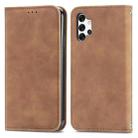 For Samsung Galaxy A32 4G Retro Skin Feel Business Magnetic Horizontal Flip Leather Case With Holder & Card Slots & Wallet & Photo Frame(Brown) - 2