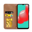 For Samsung Galaxy A32 4G Retro Skin Feel Business Magnetic Horizontal Flip Leather Case With Holder & Card Slots & Wallet & Photo Frame(Brown) - 3