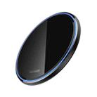 WX-69 10W Ultra-thin Wireless Charger Mirror Wireless Charger for Mobile Phone(Black) - 1