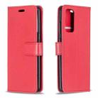 For Samsung Galaxy S21 Crazy Horse Texture Horizontal Flip Leather Case with Holder & Card Slots & Wallet & Photo Frame(Red) - 1