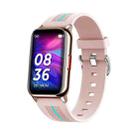 H76 1.57inch Color Screen Smart Watch IP68 Waterproof,Support Heart Rate Monitoring/Blood Pressure Monitoring/Blood Oxygen Monitoring/Sleep Monitoring(Rose Gold) - 1