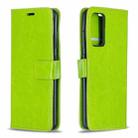 For Motorola Moto G50 Crazy Horse Texture Horizontal Flip Leather Case with Holder & Card Slots & Wallet & Photo Frame(Green) - 1