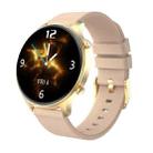 DK18 1.28inch Color Screen Smart Watch IP68 Waterproof,Support Heart Rate Monitoring/Blood Pressure Monitoring//Blood Oxygen Monitoring/Sleep Monitoring(Gold) - 1
