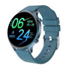 DK18 1.28inch Color Screen Smart Watch IP68 Waterproof,Support Heart Rate Monitoring/Blood Pressure Monitoring//Blood Oxygen Monitoring/Sleep Monitoring(Blue) - 1