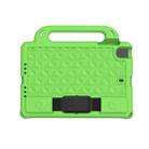 For iPad mini 4 / mini 3 / mini 2 / mini 1 Diamond Series EVA Anti-Fall Shockproof Sleeve Protective Shell Case with Holder & Strap(Green) - 1