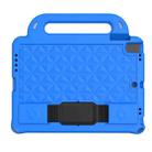 Diamond Series EVA Anti-Fall Shockproof Sleeve Protective Shell Case with Holder & Strap For iPad Air / Air 2 / Pro 9.7 / 9.7 2017/ 2018(Blue) - 1