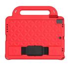 Diamond Series EVA Anti-Fall Shockproof Sleeve Protective Shell Case with Holder & Strap For iPad Air / Air 2 / Pro 9.7 / 9.7 2017/ 2018(Red) - 1