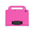 For Huawei MediaPad T3 10 9.6 inch Diamond Series EVA  Anti-Fall Shockproof Sleeve Protective Shell Case with Holder & Strap(RoseRed) - 1