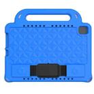 For Huawei MediaPad M6 10.8 Diamond Series EVA Anti-Fall Shockproof Sleeve Protective Shell Case with Holder & Strap(Blue) - 1