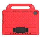 For Huawei MediaPad M5 10 10.8 inch Diamond Series EVA Anti-Fall Shockproof Sleeve Protective Shell Case with Holder & Strap(Red) - 1