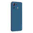 For Xiaomi Mi 11 Pro PINWUYO Touching Series Liquid Silicone TPU Shockproof Case(Blue) - 1