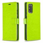 For Samsung Galaxy A32 4G Crazy Horse Texture Horizontal Flip Leather Case with Holder & Card Slots & Wallet & Photo Frame(Green) - 1