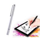 AT-21 Mobile Phone Touch Screen Capacitive Pen Drawing Pen(Silver) - 1
