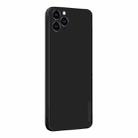 For iPhone 11 Pro Max PINWUYO Sense Series Liquid Silicone TPU Mobile Phone Case (Black) - 1