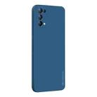 For OPPO Reno5 / Reno5 K / Find X3 Lite PINWUYO Touching Series Liquid Silicone TPU Shockproof Case(Blue) - 1