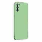 For OPPO Reno5 / Reno5 K / Find X3 Lite PINWUYO Touching Series Liquid Silicone TPU Shockproof Case(Green) - 1