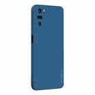For Xiaomi Redmi K40 / K40 Pro / K40 Pro+/Poco F3/ Mi 11i / Mi 11X PINWUYO Touching Series Liquid Silicone TPU Shockproof Case(Blue) - 1