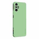 For Xiaomi Redmi K40 Gaming PINWUYO Touching Series Liquid Silicone TPU Shockproof Case(Green) - 1