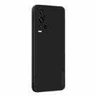 For vivo X60 Pro+ PINWUYO Touching Series Liquid Silicone TPU Shockproof Case(Black) - 1