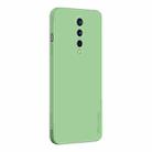 For OnePlus 8 PINWUYO Touching Series Liquid Silicone TPU Shockproof Case(Green) - 1