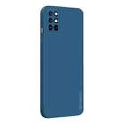 For OnePlus 8T PINWUYO Touching Series Liquid Silicone TPU Shockproof Case(Blue) - 1